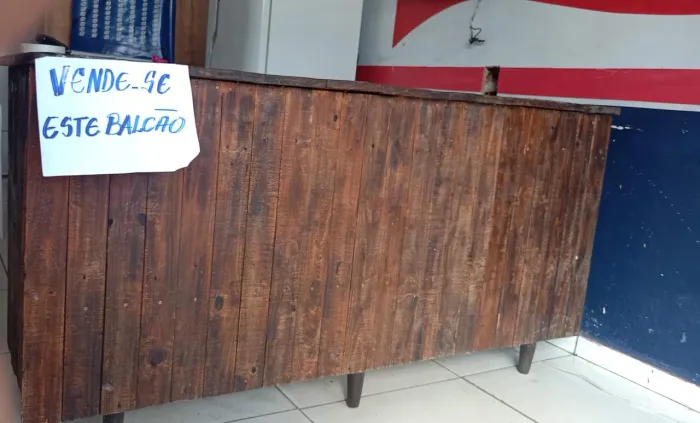 Balcão para comércio