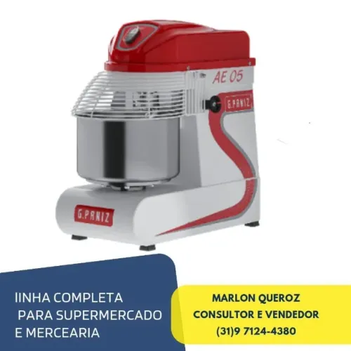 Masseira G-Paniz Espiral 5KG Nova
