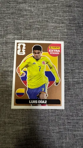 figurinha bronze legend luis diaz