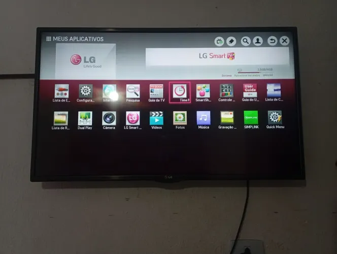 Tv LG Smart 42 pol funcionando perfeitamente imagem show de bola
