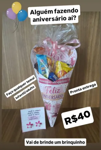 Cone pra presentear alguém especial R$40