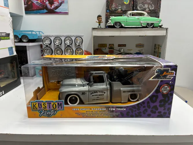 Miniatura stepside - tow truck - comemorativa 