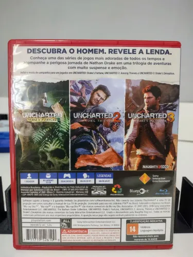 Vendo ou troco coletânea de três jogos por preço de um unchartd coletion ps4 /ps5