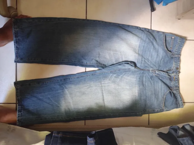 Calças jeans oversized