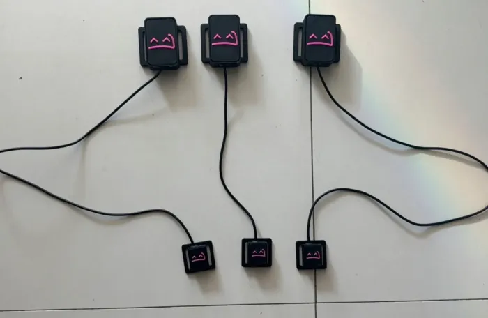 6x SlimeVR + LSM6DSV + Straps