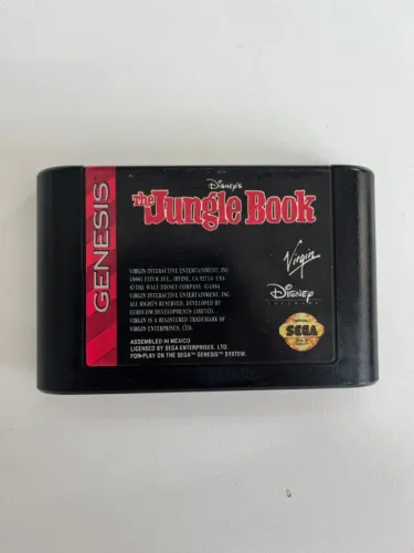 JOGO DISNEY'S THE JUNGLE BOOK SEMINOVO - MEGA DRIVE