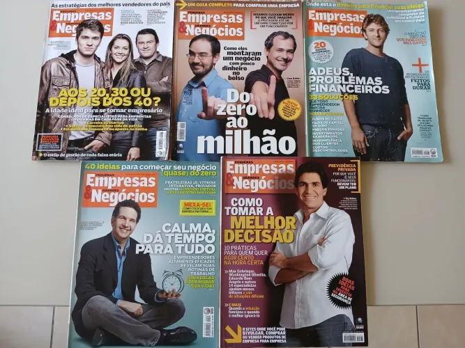 Coleção de Revistas Empresas&Negócios