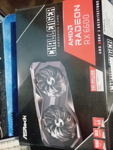 Placa de video amd radeon rx 6600