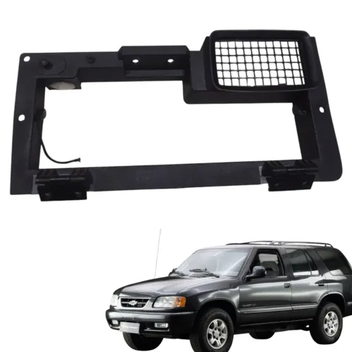 Base Dobradiça Porta-luvas Chevrolet Blazer 1997 15648046 Gm Preto