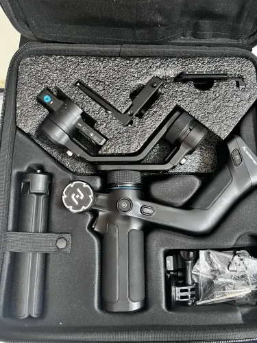 Gimbal FeiyuTech SCORP Mini 2 Preto p/ Câmeras e Celulares