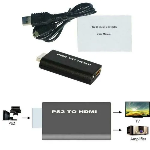 Adaptador HDMI para PS2 - NOVO