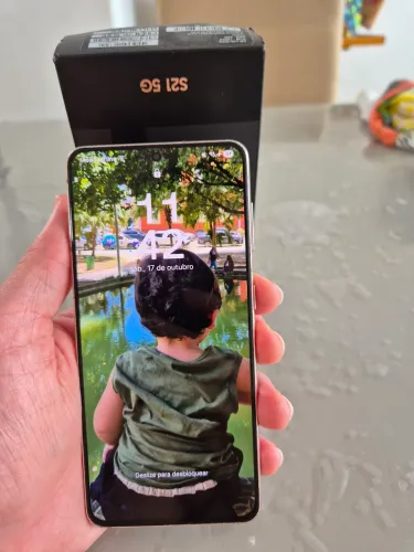 Samsung Galaxy S21 5G 128GB em excelente estado de conservação!