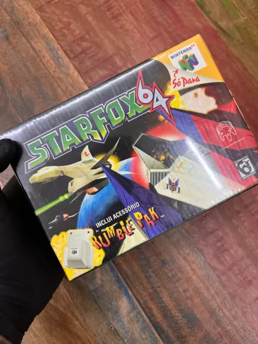 Jogo Star Fox 64 para Nintendo 64 Original Lacrado