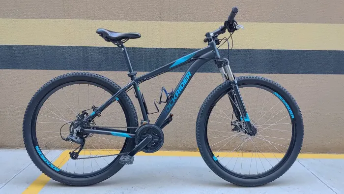 Vamos negociar! Bicicleta MTB Rockrider Tam M