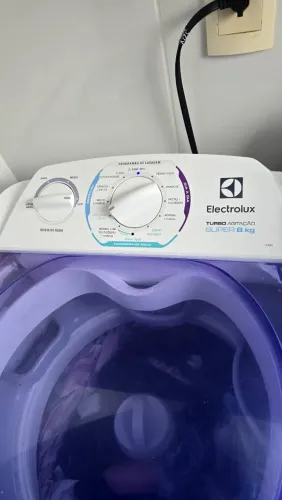 Maquina de lavar electrolux funcionado perfeitamente