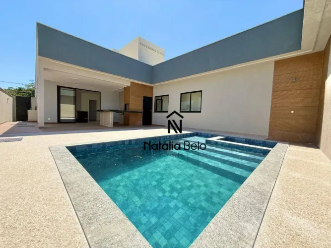 Casa no Viverde com piscina e 4 suítes