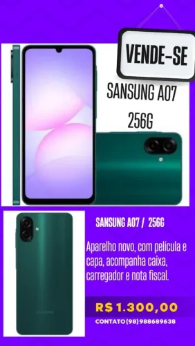 SAMSUNG A07/256GB