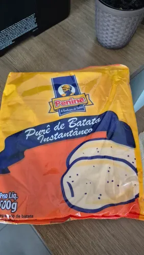 Preparo para purê de batata Penina