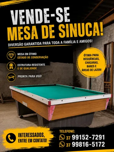 Mesa de sinuca