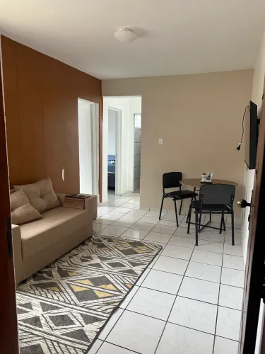 Apartamento mobiliado próximo ao posto natureza no condomínio General Arthur Carvalho