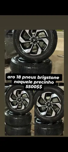 aro 18 Pajero 2025 pneus brigstone 