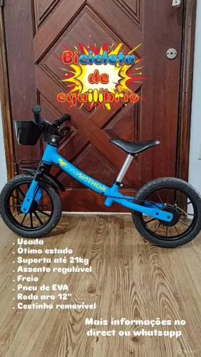 Bicicleta de Equilíbrio 