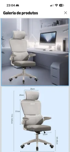 Cadeira ergonômica