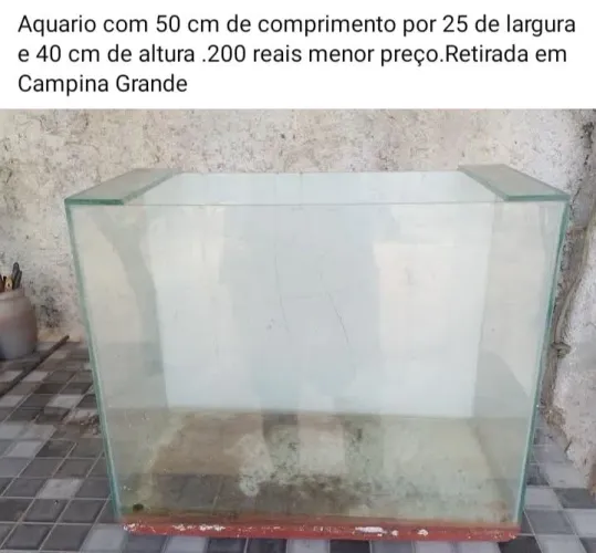 Vendo aquario em Campina Grande PB
