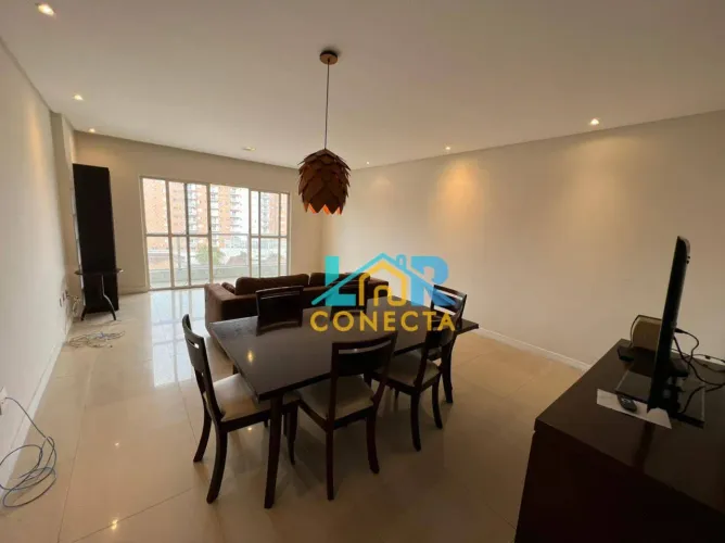 Apartamento para alugar, 143 m² por R$ 6.000,00/mês - Ponta da Praia - Santos/SP