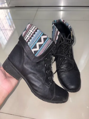Bota Preta Feminina