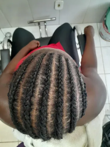 Colocação de cabelo