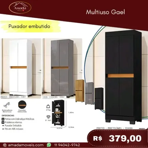 Multiuso Gael, a pronta entrega