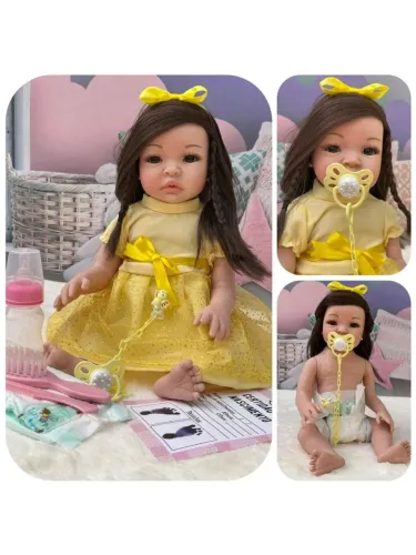 Brinquedos Educativos Artesanais BEBÊ REBORN PRINCESA [ESTOQUE LIMITADO]