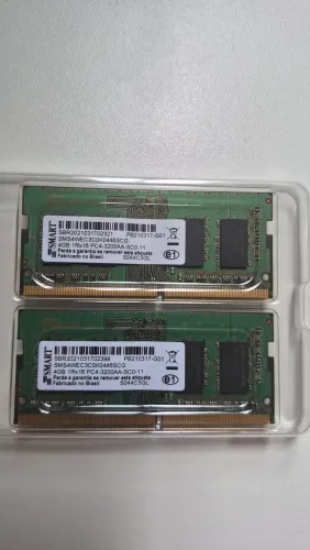 Memória RAM 8gb (2x4gb) DDR4 3200MHz Smart