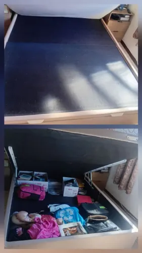 Vendo Box Baú Bipartido Queen