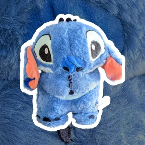 Stitch de pelúcia Que respira e Toca som