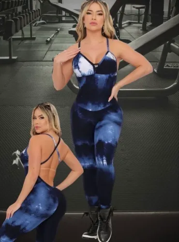 Macacão roupa Fitness