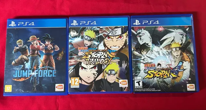 Jump Force, Naruto Ninja Stormy Trilogy, Naruto Ninja Storm 4