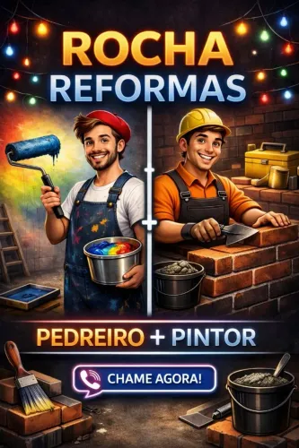 Pedreiro e pintor