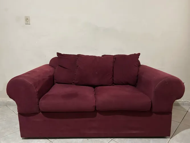 Conjunto sofá 2 é 3 lugares