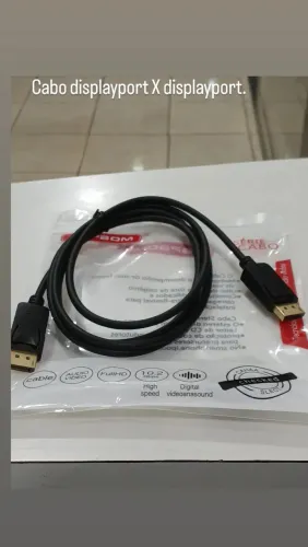Cabo displayport X displayport 