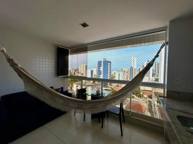 Frida Kahlo -Manaíra -Andar intermediário -122m² - 03 suítes + DCE - 02 vgs - Parcialmente