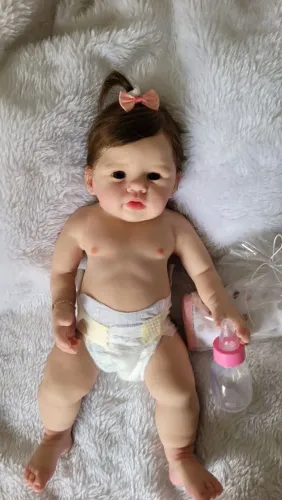 Bebê reborn feito com amor e carinho