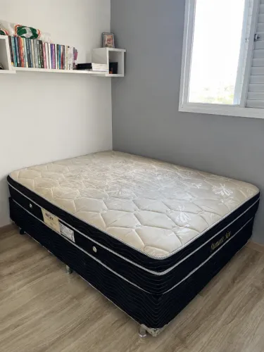Cama Box Casal + Colchão