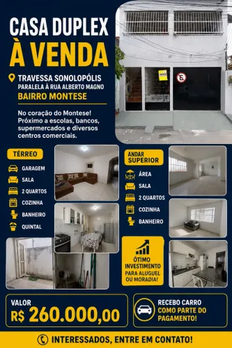 Casa duplex Montese