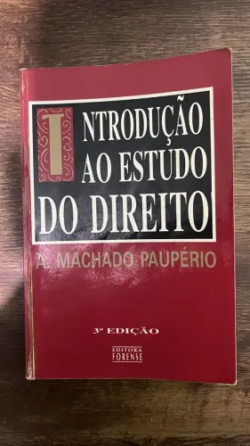 Introdução ao Estudo do Direito