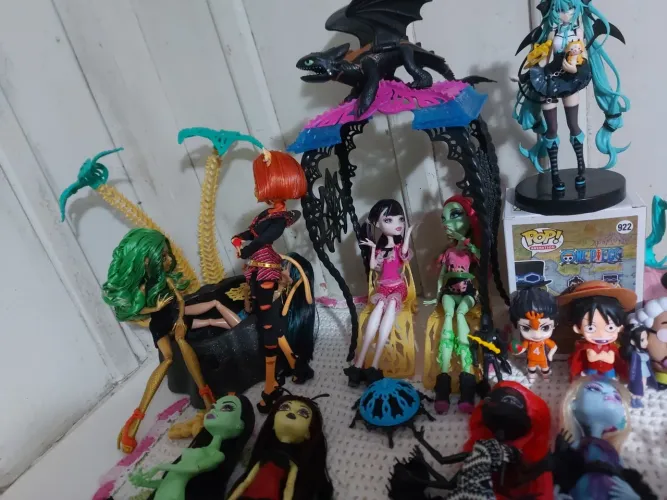 Monster high oasis + abbey + cleo + operetta 