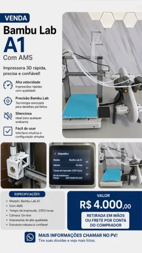 Bambu Lab A1 + AMS