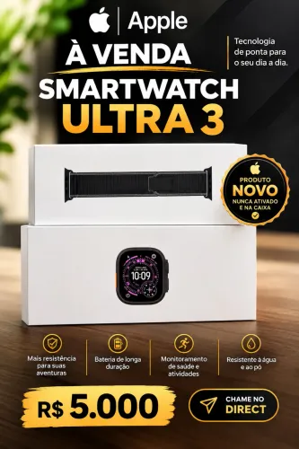 ? APPLE WATCH ULTRA 49MM - NOVO NA CAIXA | NUNCA ATIVADO | OPORTUNIDADE ÚNICA