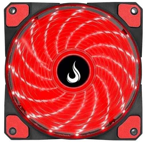 Kit com 4 Cooler FAN Rise Mode Vermelha novas
